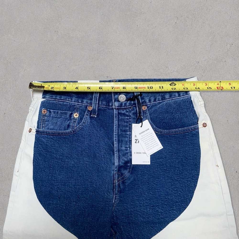 Levi's Made & Crafted Women's 501 Skinny Selvedge Jeans 27x28 NWT - Picture 3 of 11